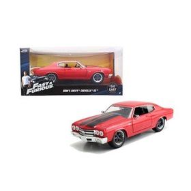 Jada Fast & Furious 253203009 1:24 1970 Chevy Chevelle Model Araba