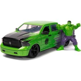 Jada Marvel Hulk 2014 Ram 1500 1:24 Model Aracı ve Figür