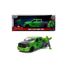 Jada Marvel Hulk 2014 Ram 1500 1:24 Model Aracı ve Figür