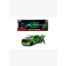 Jada Marvel Hulk 2014 Ram 1500 1:24 Model Aracı ve Figür
