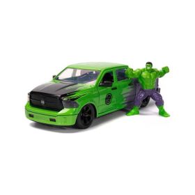 Jada Marvel Hulk 2014 Ram 1500 1:24 Model Aracı ve Figür