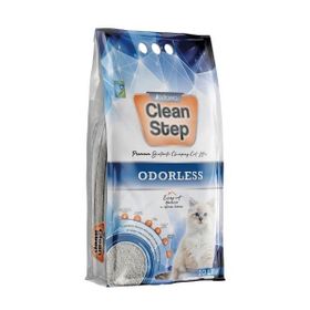 Jadawa 10 lt Clean Step Odorless Topaklanan Kokusuz Doğal Kedi Kumu