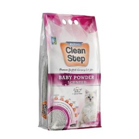 Jadawa 10 lt Clean Step Topaklanan Bebek Pudralı Doğal Kedi Kumu