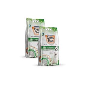 Jadawa 2x10 L Clean Step Less Tracking Aktif Karbonlu Patilere Yapışmayan Topaklanan Doğal Kedi Kumu