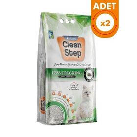 Jadawa 2x10 L Clean Step Less Tracking Aktif Karbonlu Patilere Yapışmayan Topaklanan Doğal Kedi Kumu
