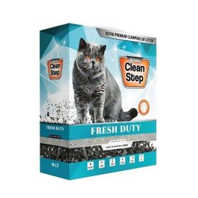 Jadawa Clean Step Fresh Duty Aktif Karbonlu Topaklanan Bahar Kokulu 10 lt İnce Doğal Kedi Kumu