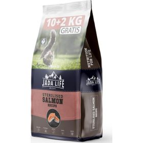 Jadawa Jada Life Adult Sterilised Cat Food With Salmon Somonlu 10+2 kg Kısır Kedi Maması