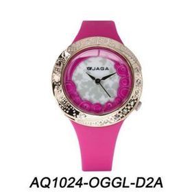 Jaga AQ1024-OGGL-D2A Pembe Kadın Kol Saati