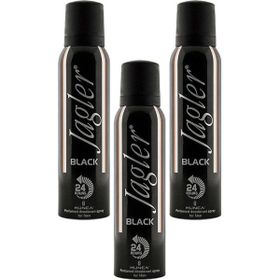 Jagler 3x150 ml For Men Deodorant Black Magic
