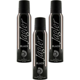Jagler 3x150 ml For Men Deodorant Black Magic
