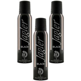 Jagler 3x150 ml For Men Deodorant Black Magic