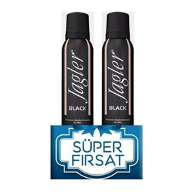 Jagler Black 2x150 ml Erkek Deodorant