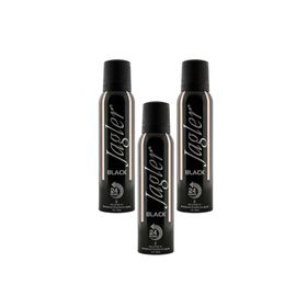 Jagler Black 3x150 ml Erkek Sprey Deodorant