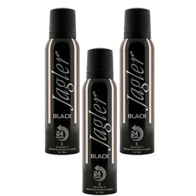 Jagler Black 3x150 ml Erkek Sprey Deodorant