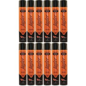 Jagler Extra Strong Hold Ekstra Güçlü Tutuş 12x400 ml Saç Spreyi