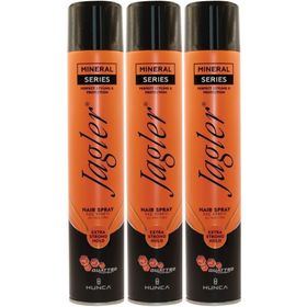 Jagler Extra Strong Hold Ekstra Güçlü Tutuş 3x400 ml Saç Spreyi