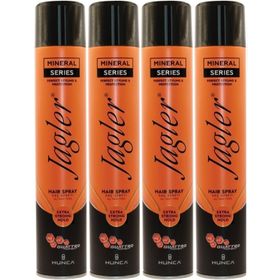 Jagler Extra Strong Hold Ekstra Güçlü Tutuş 4x400 ml Saç Spreyi