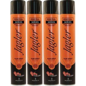 Jagler Extra Strong Hold Ekstra Güçlü Tutuş 4x400 ml Saç Spreyi