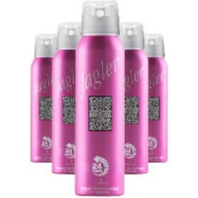 Jagler For Women 5x150 ml Deodorant Sprey