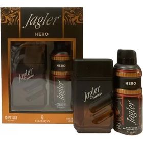 Jagler Hero 90 ml EDT + 150 ml Erkek Gofre Deodorant