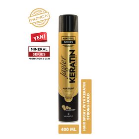Jagler Keratin Strong Hold-Minarelli Ekstra Sert Keratinli 400 ml Saç Spreyi