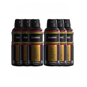 Jagler Klasik 6x150 ml Erkek Sprey Deodorant