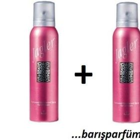 Jagler Pembe 2x150 ml Kadın Sprey Deodorant