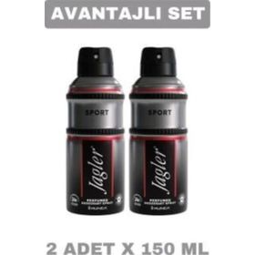 Jagler Sport 2x150 ML Erkek Deodorant Sprey