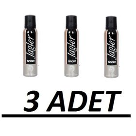 Jagler Sport 3x150 ML Erkek Deodorant