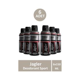 Jagler Sport 6x150 ML Erkek Sprey Deodorant