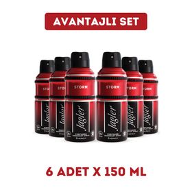 Jagler Storm 6x150 ml Erkek Sprey Deodorant