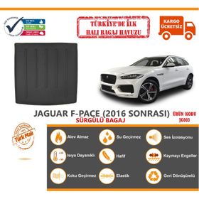 Jaguar F-pace Kızaklı Bagaj 2016 Sonrası Halı Bagaj Havuzu