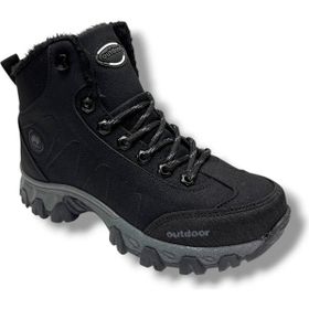 Jagulep 4057-26 Anatomik İçi Kürklü Siyah Füme Outdoor Erkek Bot