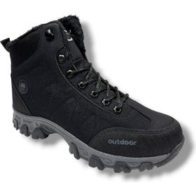 Jagulep 4057-26 Anatomik İçi Kürklü Siyah Füme Outdoor Erkek Bot