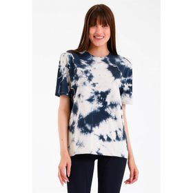 JAHR MARC Batik Yıkamalı Bej Kadın T-shirt