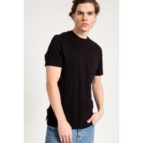 JAHR MARC Önü Cepli Basic Siyah Erkek T-shirt