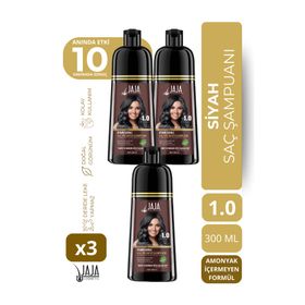 Jaja 3x300 ml Saç Siyahlaştırıcı Siyah Şampuan