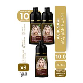 Jaja Açık Sarı 3x300 ml Beyaz Kapatıcı Şampuan