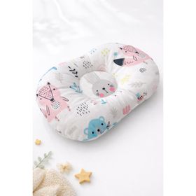 Jaju Baby 0-12 Ay Tavşan Düz Kafa Yastığı Yenidoğan Bebek Yastık