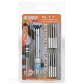 Jakemy JM-8143 Aliminyum Alaşım 10 parça Tornavida Set