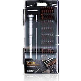 Jakemy JM-8166 Mıknatıslı 61 Parça Tornavida Seti