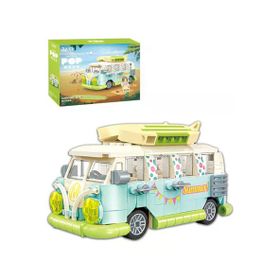 Jaki JK8305 Maker Pop Tatil Otobüsü 323 Parça Oyuncak Yapım Seti