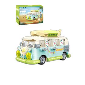 Jaki JK8305 Maker Pop Tatil Otobüsü 323 Parça Oyuncak Yapım Seti