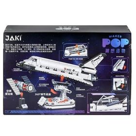 Jaki JK8502 Space Serisi Uzay Aracı 800 Parça Oyuncak Yapım Seti