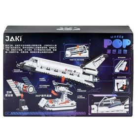 Jaki JK8502 Space Serisi Uzay Aracı 800 Parça Oyuncak Yapım Seti