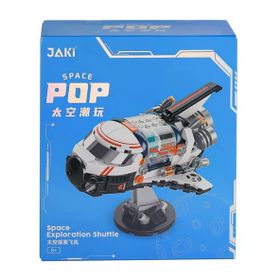 Jaki JK8507 Mini Space Serisi Uzay Roketi 302 Parça Oyuncak Yapım Seti