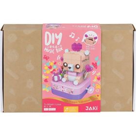 Jaki Müzik Kutulu Ayıcık -JK1306 405 Parça Oyuncak Yapım Seti