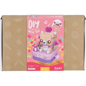 Jaki Müzik Kutulu Ayıcık -JK1306 405 Parça Oyuncak Yapım Seti