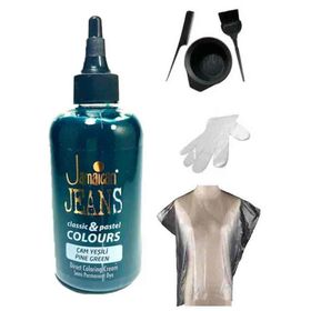 Jamaican Jeans Color Çam Yeşili Saç Boya Seti