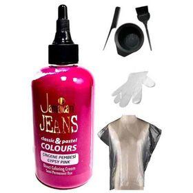 Jamaican Jeans Color Çingene Pembe Saç Boya Seti